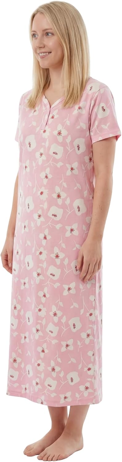 Organic Cotton Women’s Full-Length Nightdress - Image 3