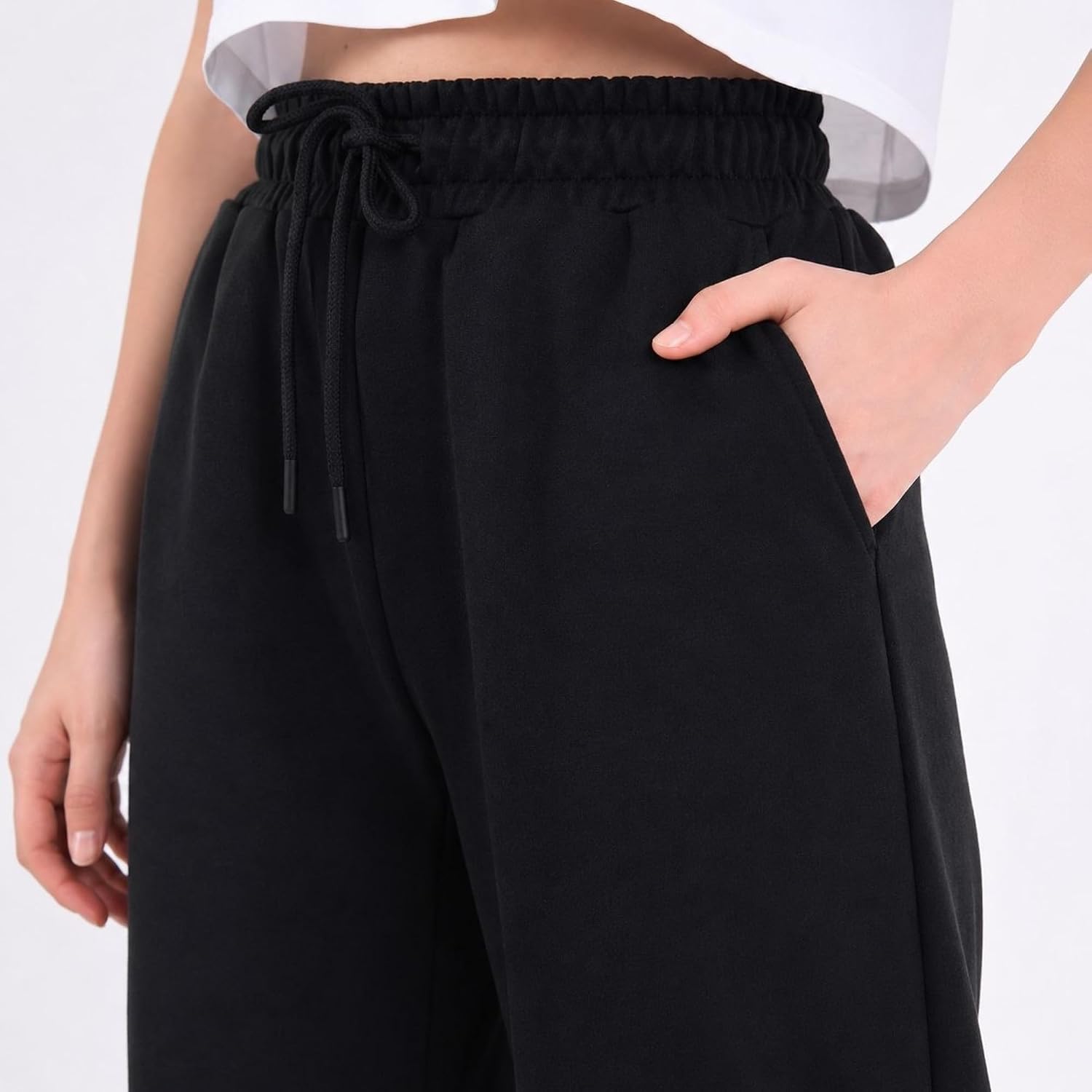 Women's Cotton Jogger Pants - Lightweight, Breathable - Image 4